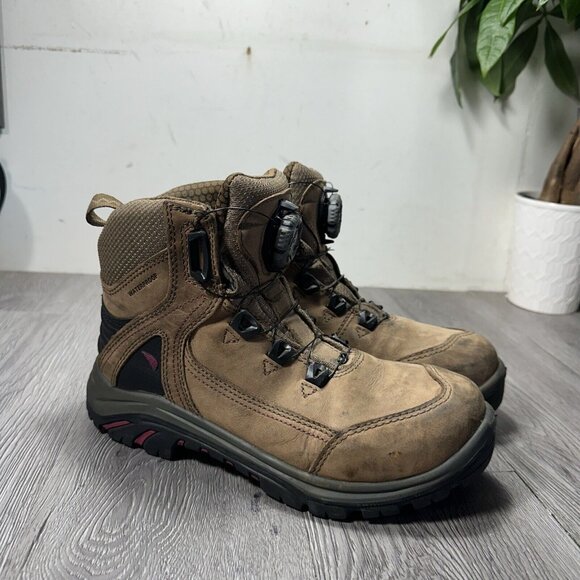 RED WING Tradeswoman BOA Fit Size 8.5 D #2344 Safety Toe Waterproof Women's Work